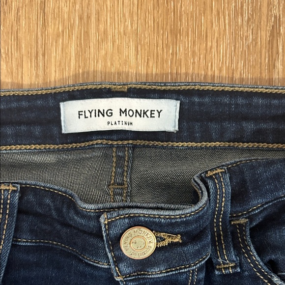 Flying Monkey Dark Blue Jeans - Picture 2 of 4